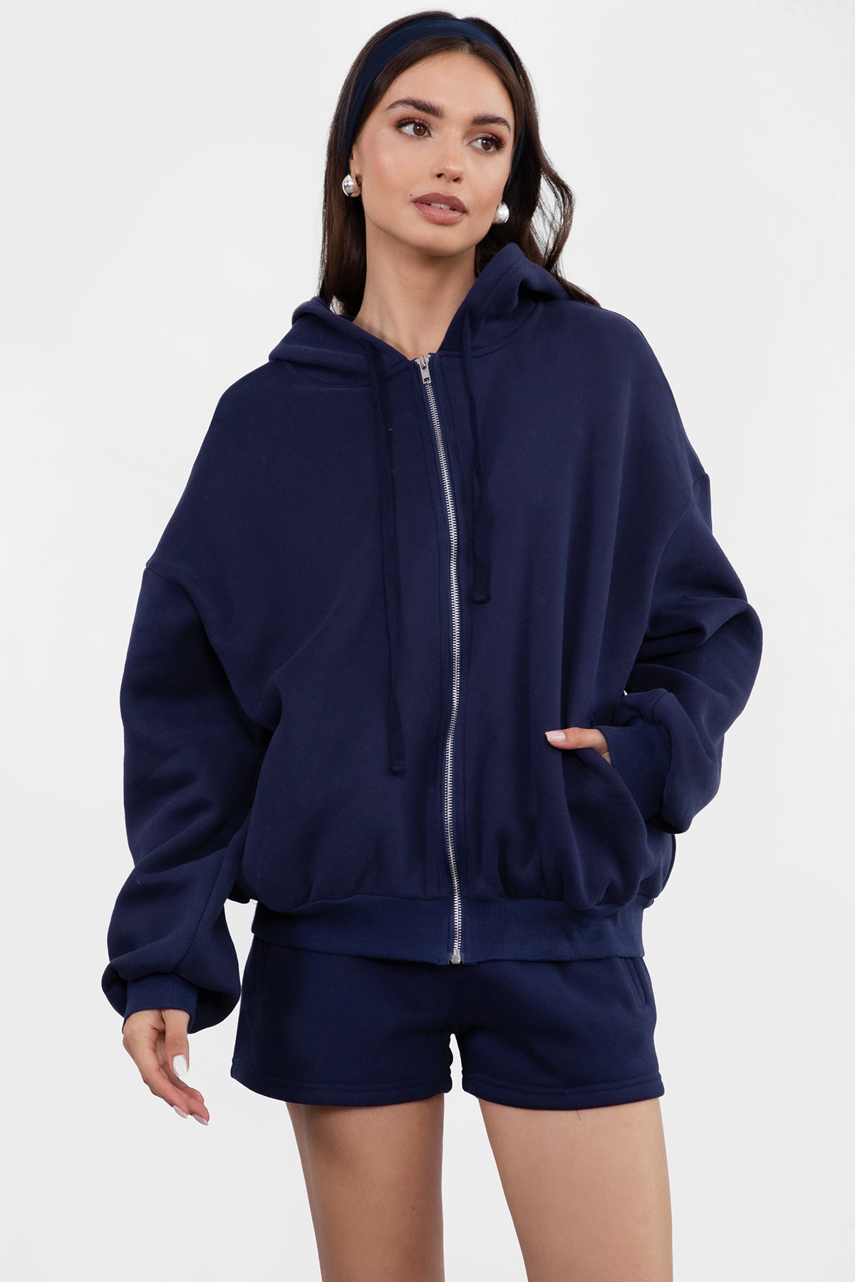 Oversized hoodie zip up online